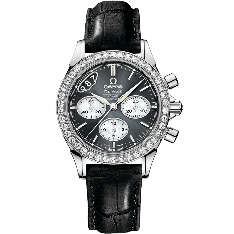 Omega De Ville Co-Axial Diamond Bezel